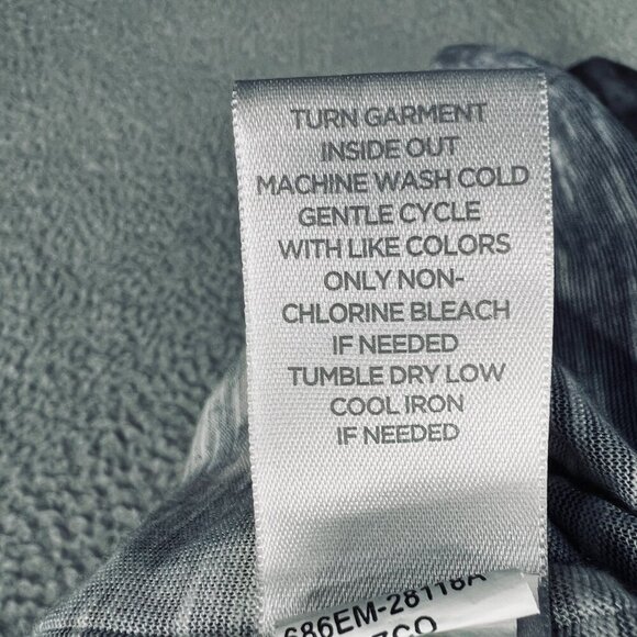 Avenue Women Tunic Top 18/20 Gray White Embellished‎ Short Sleeve Pullover Shirt - Picture 6 of 9